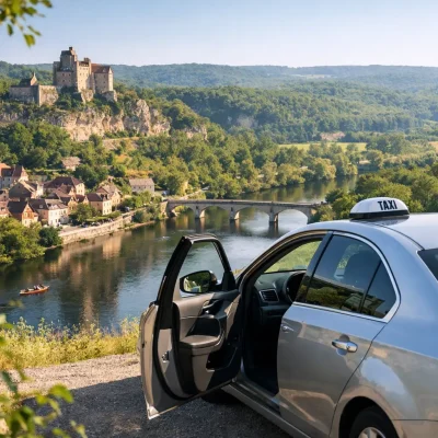 Les meilleurs arrêts en Dordogne en taxi