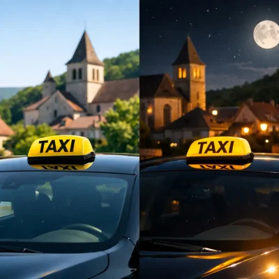 Taxi à Pinsac disponible la nuit et le jour